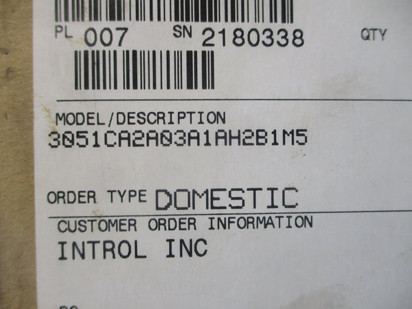 ROSEMOUNT 3051CA2A03A1AH2B1M5 10.5-55VDC 150PSI NSMP