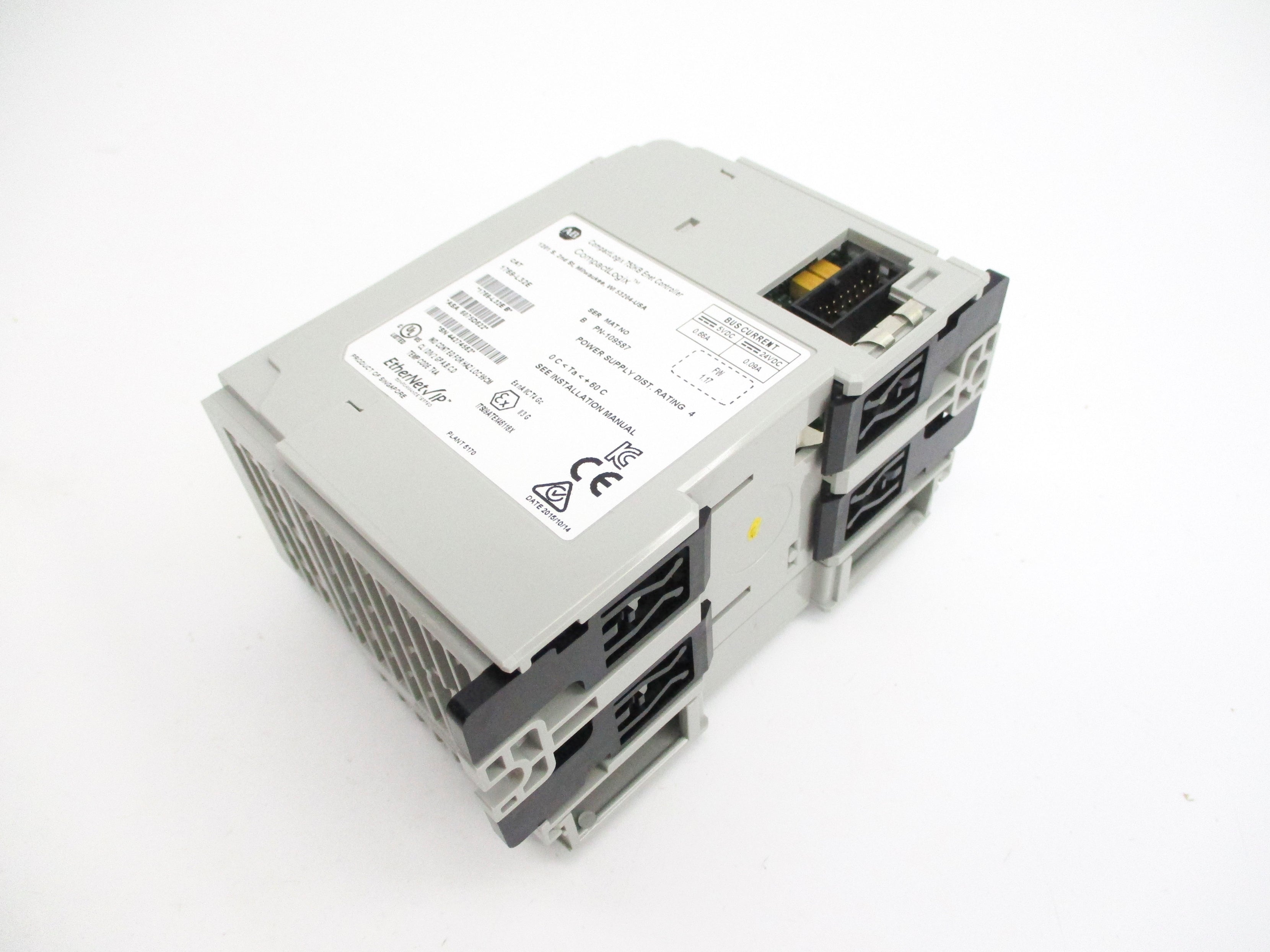 ALLEN BRADLEY 1769-L32E SER. B F/W 1.17 24VDC 0.09A NSMP