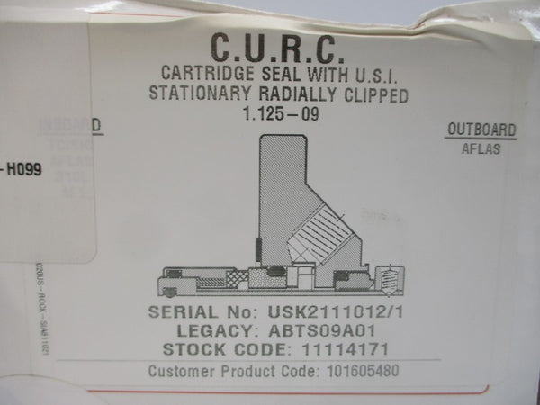 AES SEAL ABTS09A01 1.125-09 NSMP