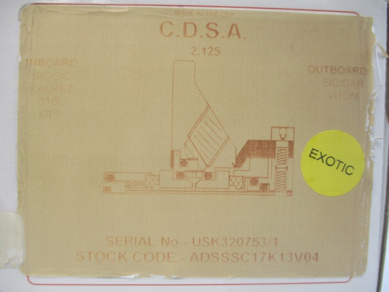 AES SEAL ADSSSC17K13V04 2.125" NSMP