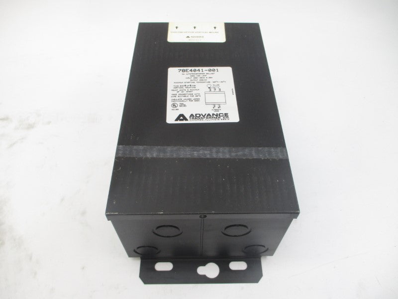 ADVANCE TRANSFORMER 78E4041-001 480V 0.98A NSMP