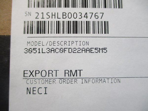 ROSEMOUNT 3051L3AC0FD22AAE5M5 10.5-42.4VDC 275PSI NSMP