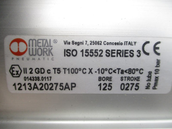 METAL WORK 1213A20275AP ISO15552 SER. 3 NSNP