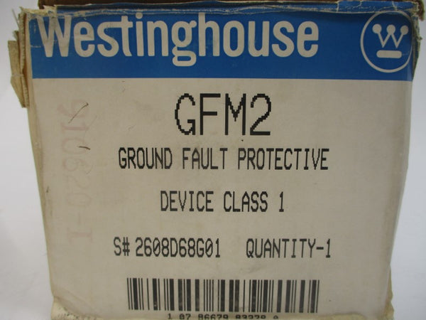 WESTINGHOUSE GFM2 2608D68G01 600V 100000A NSMP