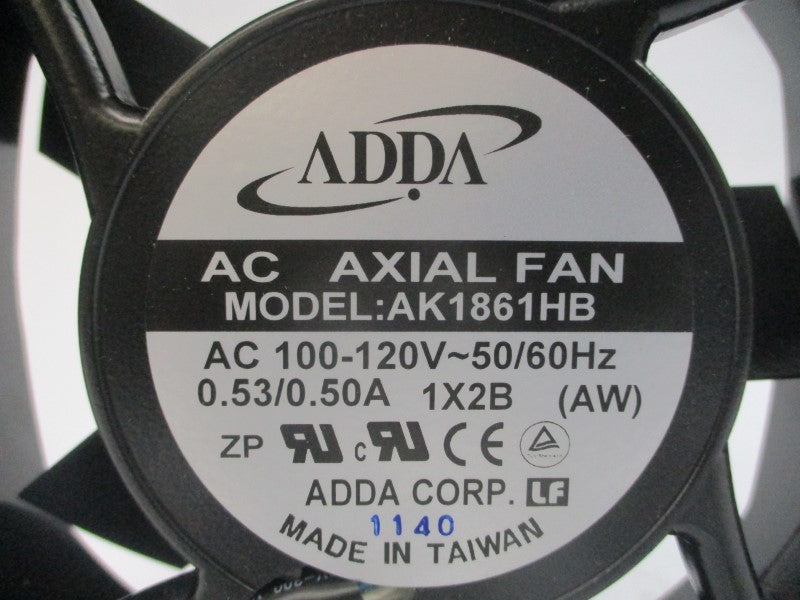 ADDA AK1861HB 100-120VAC 0.53/0.50A NSNP