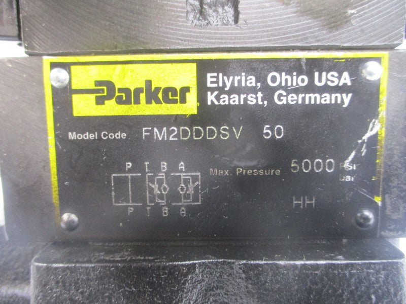PARKER D61VW1C4NYCF56775 110/120V .42-.50A 1500/3000PSI NSNP