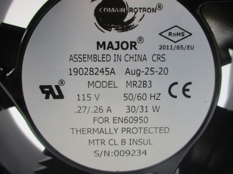 COMAIR ROTRON 19028245A MR2B3 115V .27/.26A NSMP