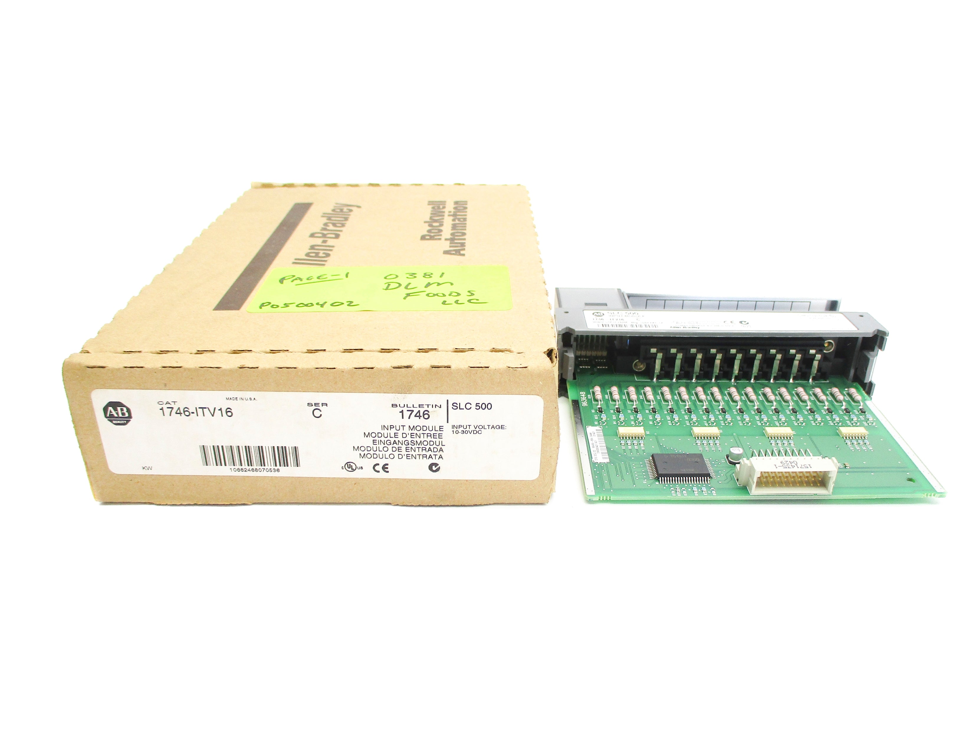 ALLEN BRADLEY 1746-ITV16 SER. C 10-30VDC NSMP