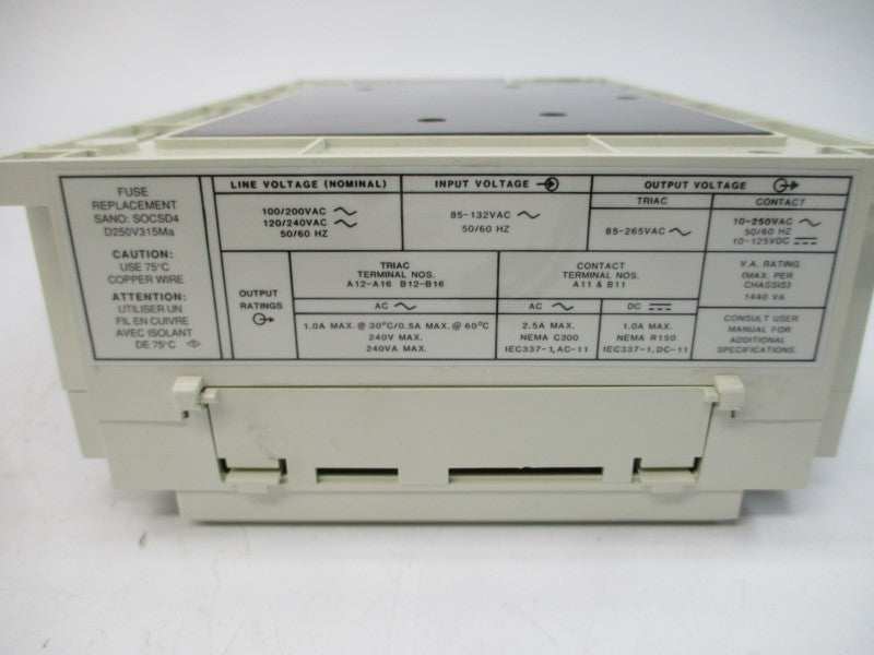 ALLEN BRADLEY 1745-E151 SER. B 85-132VAC 2.5A (BR/YL) NSMP