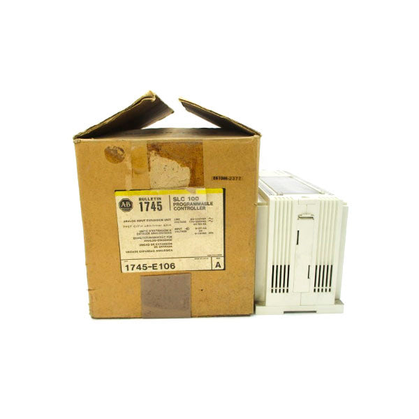 ALLEN BRADLEY 1745-E106 SER. A 170-265VAC (BR/YL) NSMP