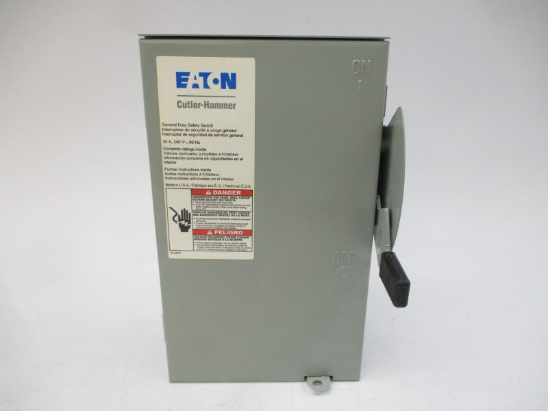 CUTLER HAMMER DG221NRB SER. B 240V 30A NSMP