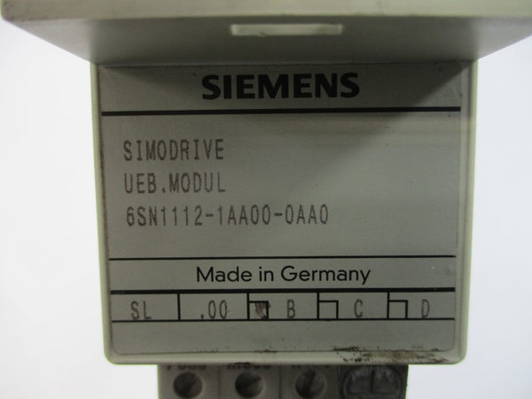 SIEMENS 6SN1112-1AA00-0AA0 5V UNMP