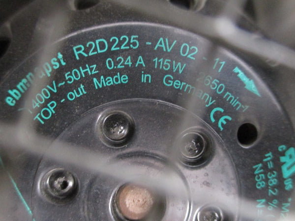 FAN R2D225-AV02-11 M2D068-DF 460V 0.25A (AS PICTURED) UNMP
