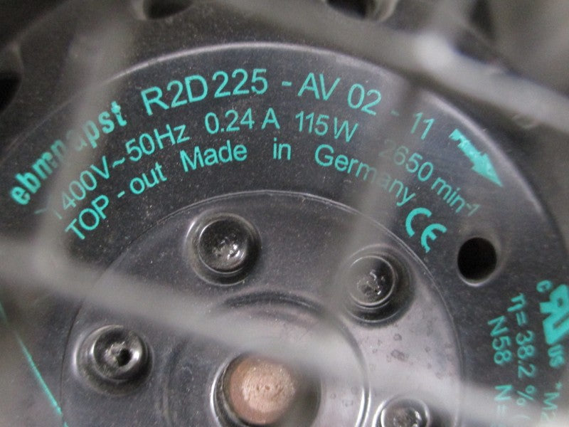 FAN R2D225-AV02-11 M2D068-DF 460V 0.25A (AS PICTURED) UNMP