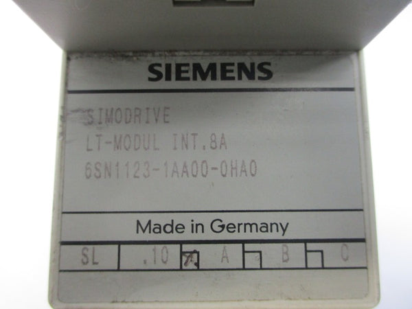 SIEMENS 6SN1123-1AA00-0HA0 8A UNMP
