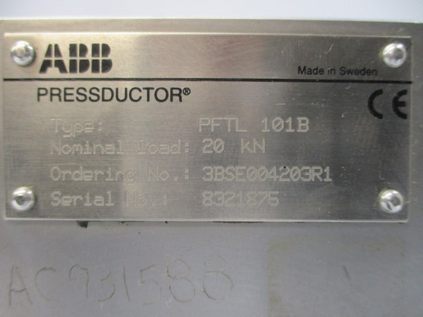ABB PFTL101B-20KN 3BSE004203R1 UNMP