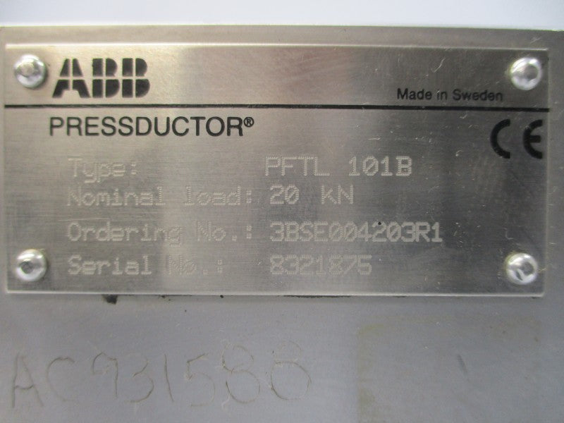 ABB PFTL101B-20KN 3BSE004203R1 UNMP
