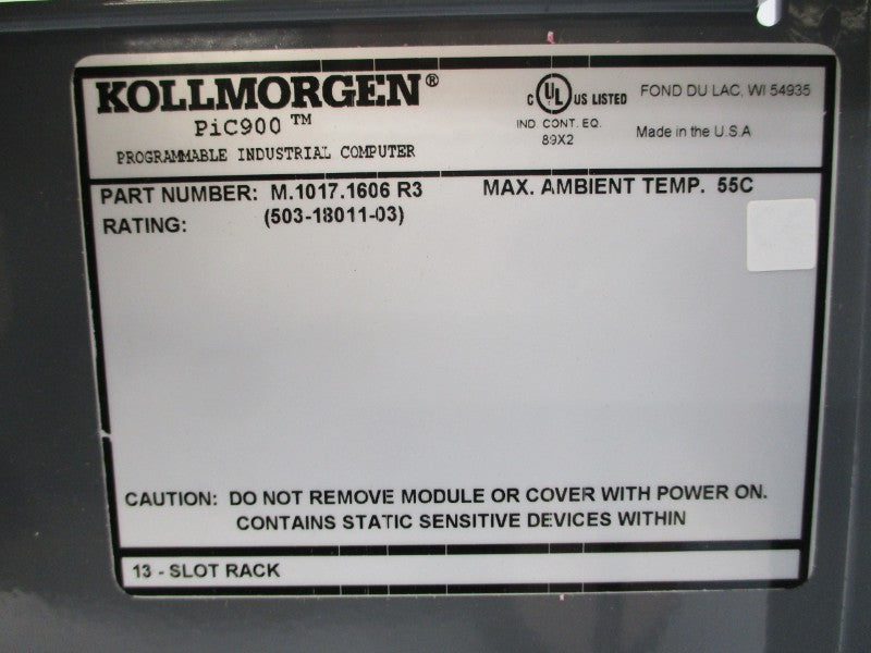 KOLLMORGEN M.1017.1606R3 NSNP