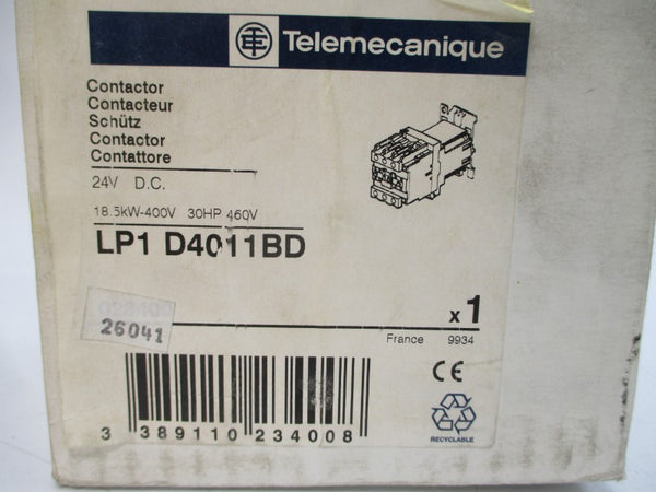 TELEMECANIQUE LP1D4011BD 24VDC 60A NSMP