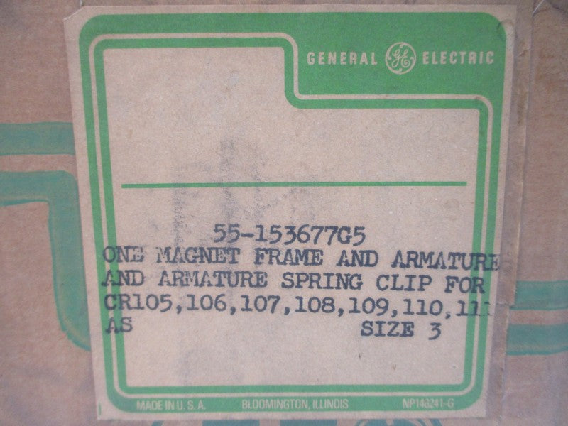GENERAL ELECTRIC 55-153677G5 NSFS
