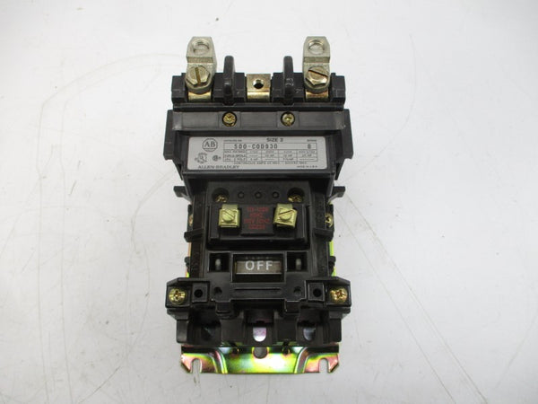 ALLEN BRADLEY 500-COD930 SER. B 110/115-120V 45A (AS PICTURED) (BR/YL) NSMP