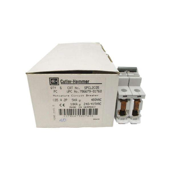 CUTLER HAMMER SPCL2C05 240/415/480VAC 5A (PKG OF 6) NSMP