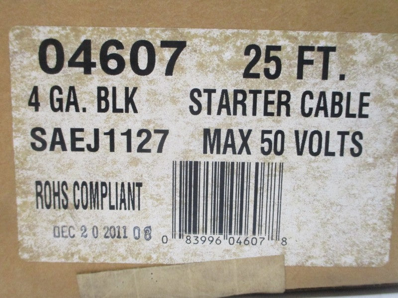 CONNECTOR CABLE 04607 SAEJ1127 50V 25FT NSMP