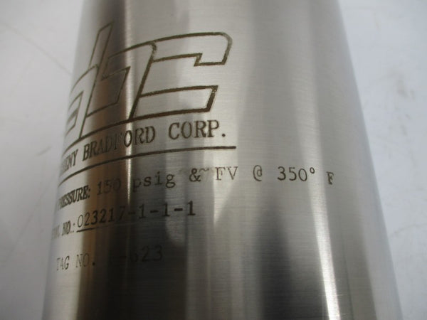 ALLEGHENY BRADFORD F-623 150PSI 350'F NSNP