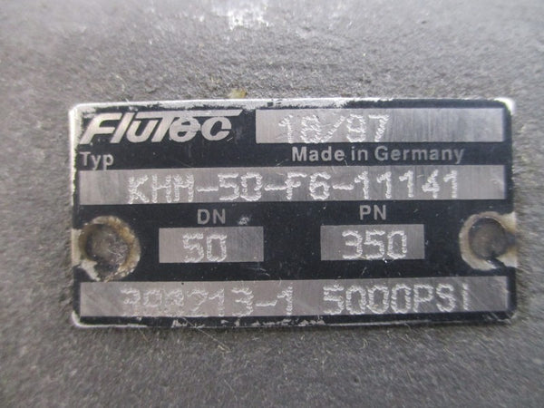 FLUTEC KHM-50-F6-11141 398213-1 5000PSI NSNP