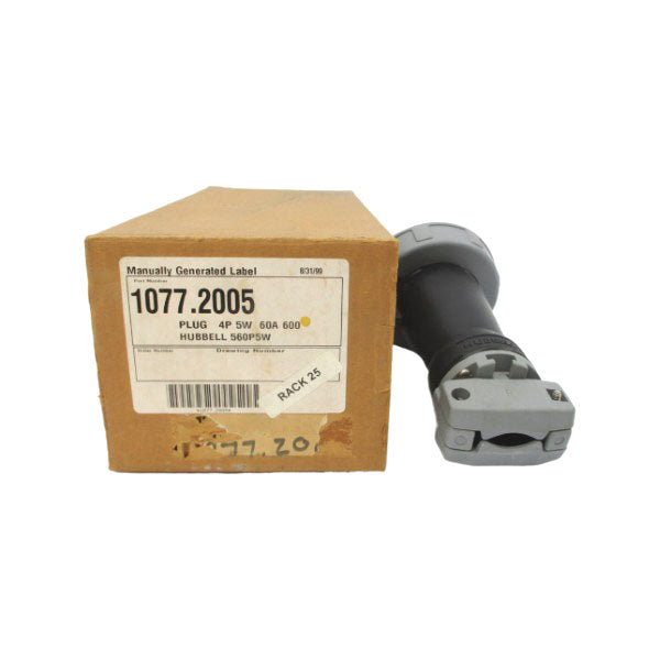 HUBBELL 560P5W 347/600VAC 60A NSMP