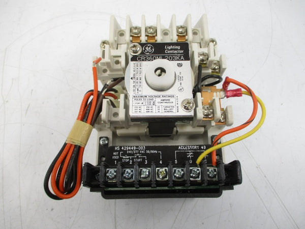 GENERAL ELECTRIC CR360ML203KAB12AA 265-277V 20A NSMP