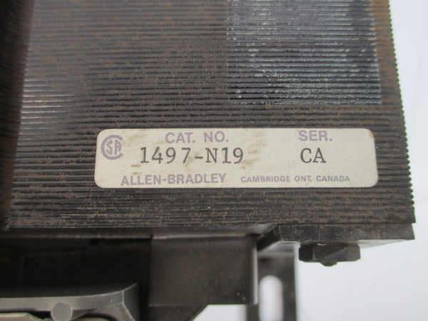 ALLEN BRADLEY 1497-N19 SER. CA 240/480V NSNP