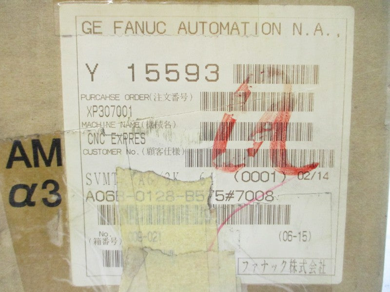 GE FANUC A06B-0128-B575#7008 114VAC 7.5A NSMP