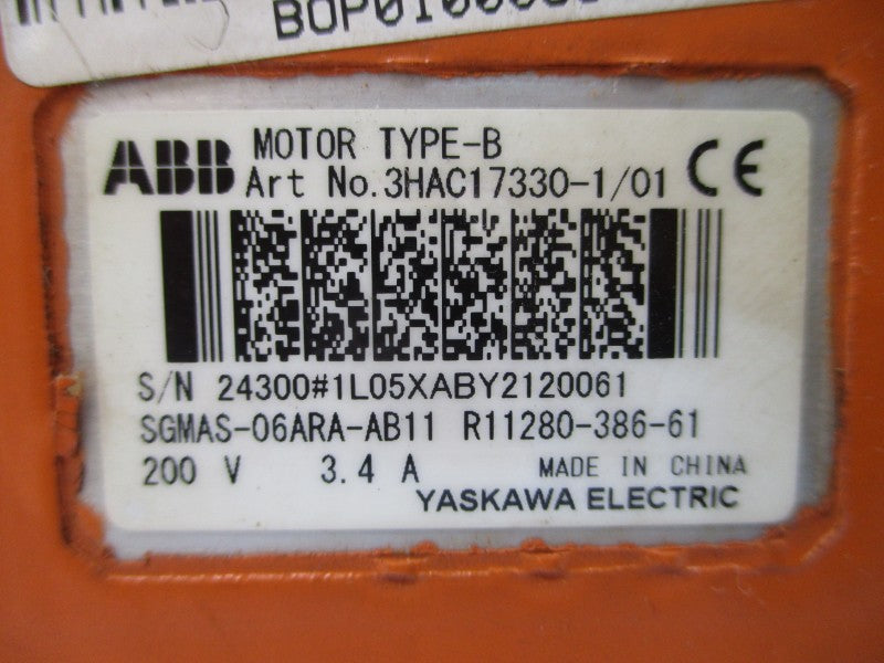 ABB 3HAC17330-1/01 200V 3.4A NSNP