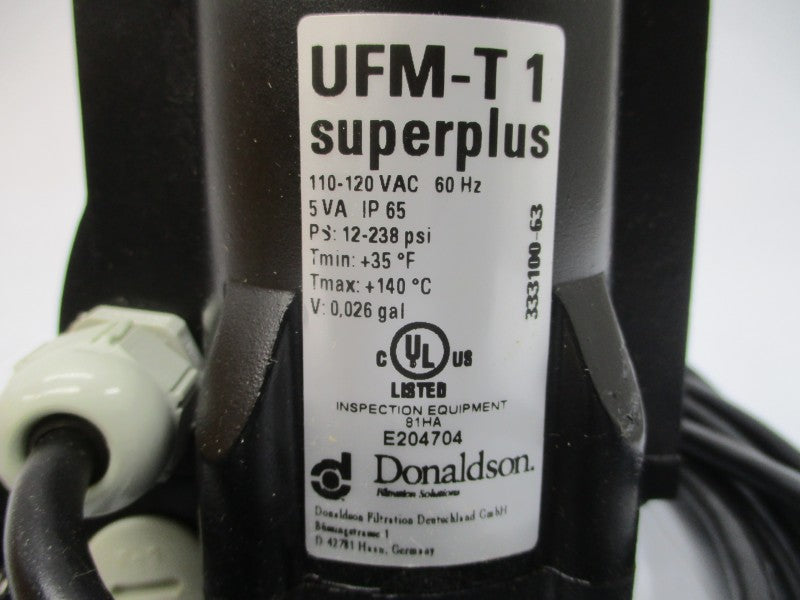 DONALDSON UFM-T1 110-120VAC 12-238PSI NSMP