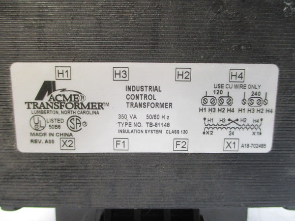 ACME TRANSFORMER TB-81148 120/240V NSMP