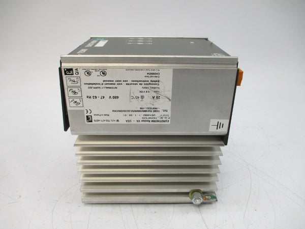 EUROTHERM TE30025A/480V/000/0V5/LGC/3D/DIN/ENG/-/NOFUSE/-//00 NSNP