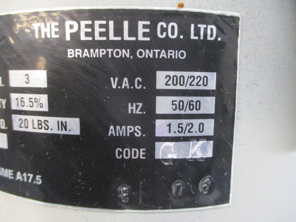 THE PEELLE 25172 200/220VAC 1.5/2.0A NSNP
