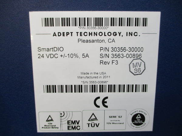 ADEPT TECHNOLOGY 30356-30000 24VDC 5A REV. F3 NSNP