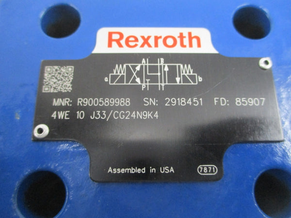 REXROTH 4WE10J33/CG24N9K4 R900589988 NSNP