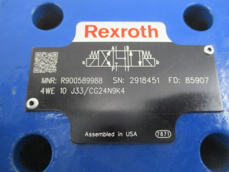 REXROTH 4WE10J33/CG24N9K4 R900589988 NSNP