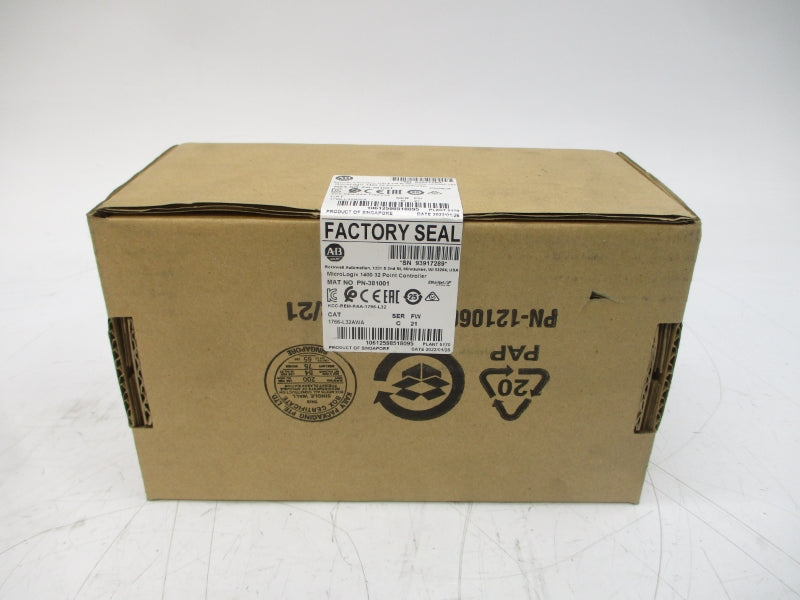 ALLEN BRADLEY 1766-L32AWA SER. C F/W 21 DATE: 2022 NSFS
