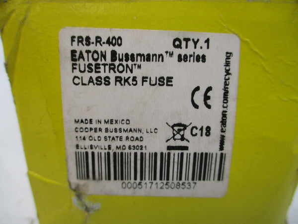 COOPER BUSSMANN FRS-R-400 600VAC 400A NSMP