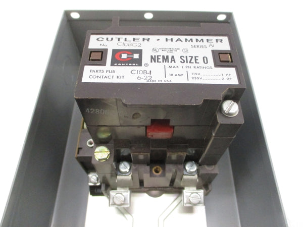 CUTLER HAMMER C10BG2 SER. A1 110/120V 18A UNMP