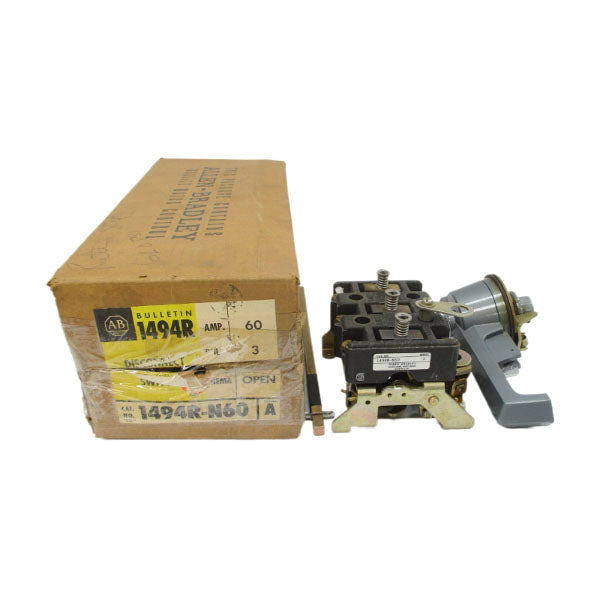 ALLEN BRADLEY 1494R-N60 SER. A 60A (AS PICTURED1) (BR/YL) NSMP