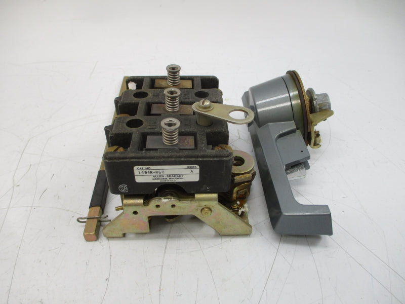 ALLEN BRADLEY 1494R-N60 SER. A 60A (AS PICTURED1) (BR/YL) NSMP