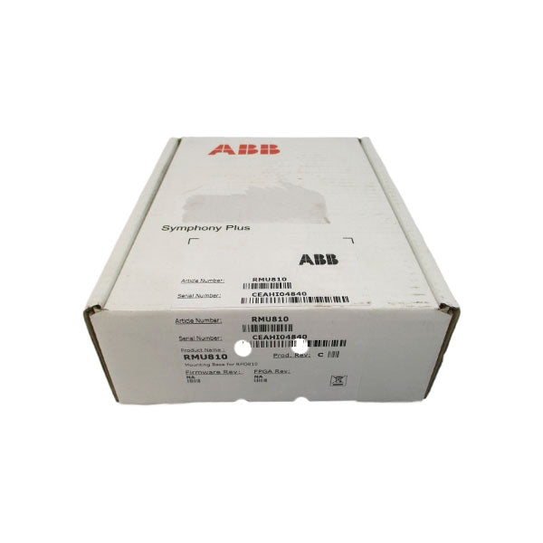 ABB RMU810 REV. C NSFS