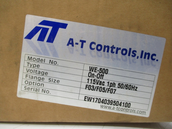 A-T CONTROLS WE-500 115VAC 0.4A NSMP