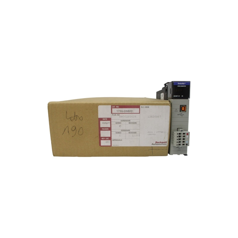 ALLEN BRADLEY 1756-DNB SER. D F/W 11.003 24VDC REMAN