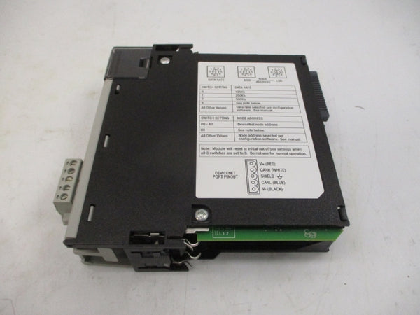 ALLEN BRADLEY 1756-DNB SER. D F/W 11.003 24VDC REMAN